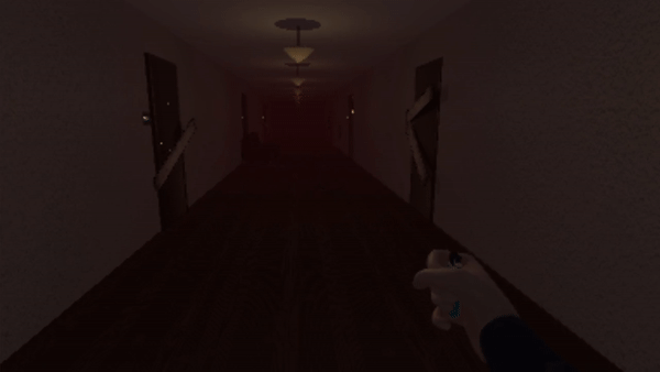 A gif showing one of the first scenes from WISP.